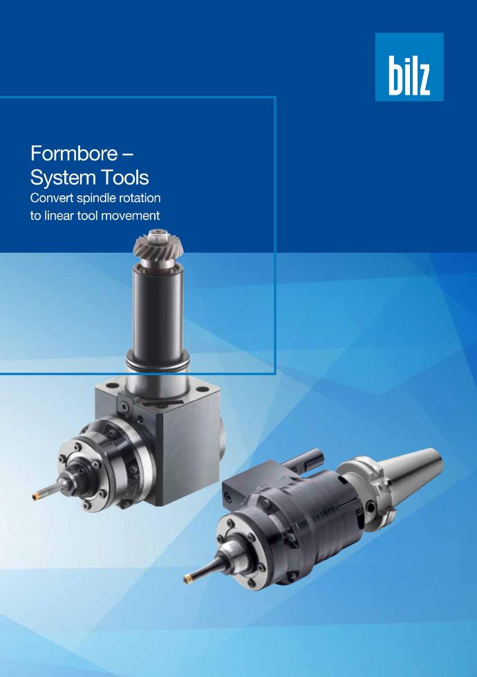 Formbore Tool Head Precision boring tool system for accurate, repeatable form bores