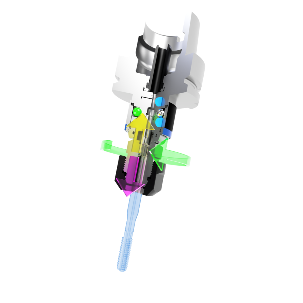 S3D1-ER20-102-K1-HSK-A100 - Synchro Chuck