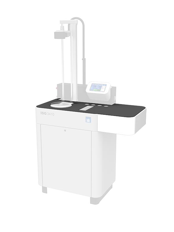 Side Storage Table with Rubber Mat