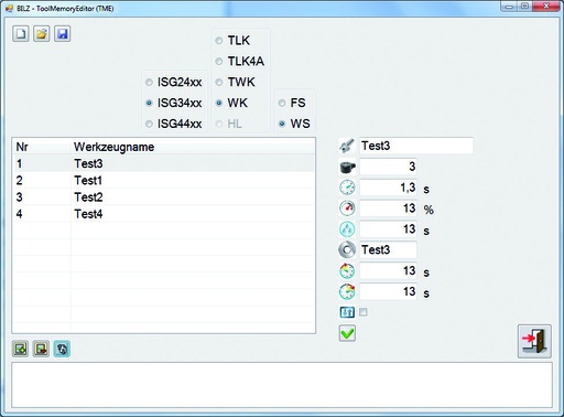 [5096091] Tool Memory Editor (TME)